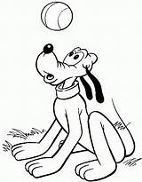 Pluto Coloring Pages Printable Kids sketch template