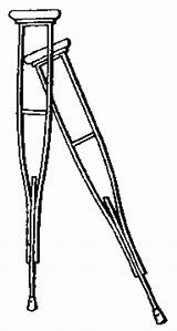 Crutches Clipart Crutch Medical Supplies Clip Cliparts Quia Muletas Graphics Clipground Library Formats Available Occurrences Unexpected sketch template