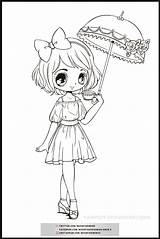 Coloring Chibi Annabelle Fiverr sketch template