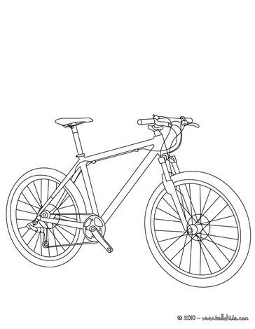 bicycle coloring  bicycle coloring