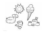 Summer Coloring Pages Edupics sketch template