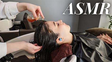 asmr japanese head spa  hair loss gray hair youtube