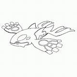 Kyogre Coloring Pages Coloriage Pokemon Popular sketch template