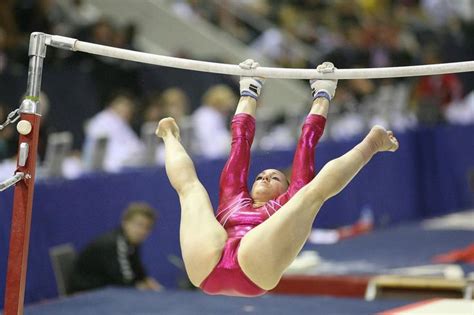 candid close views of cute gymnasts focused on their cameltoe crotch hot naked babes