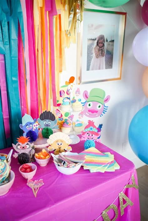 trolls princess poppy birthday party