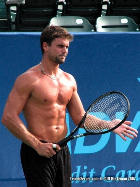 Tennis Player Shirtless
