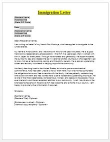 immigration letter templates  excelshe