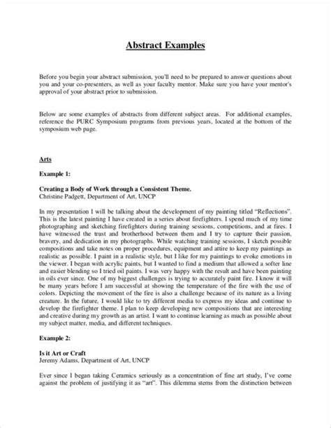 examples  science paper abstract   abstract writing examples