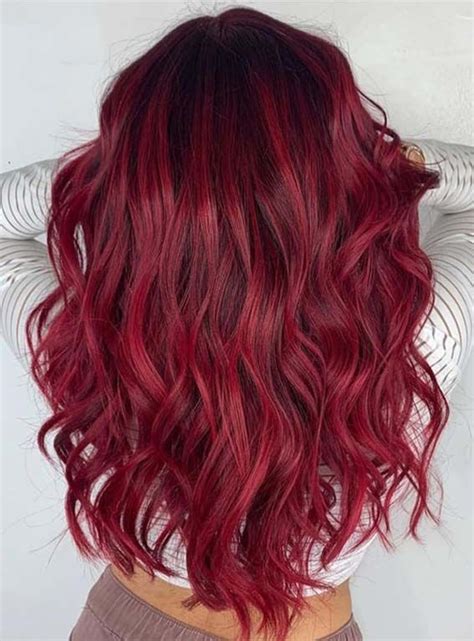 lange haarmodelle unsere beliebtesten ideen fuer rote haarfarben und