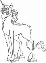 Unicorn Coloring Last Pages Getcolorings Head Line Printable sketch template