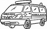 Ambulance Coloringbay sketch template