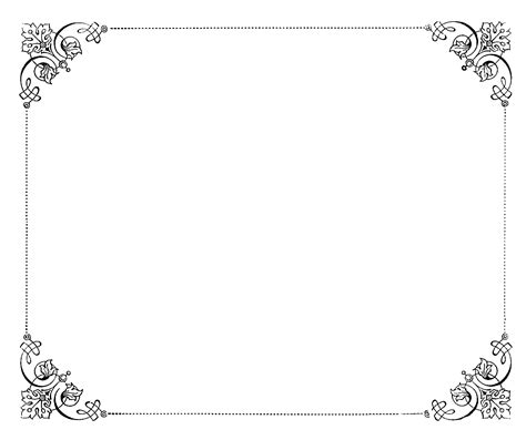 digital stamp design  frame digital stamp antique square frame