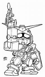 Gundam Coloring Sd Pages Kids Colouring Rx Drawing Lineart Wing Legend Rx78 Version Printable Sketch Drawings Sheets Books Line Adult sketch template