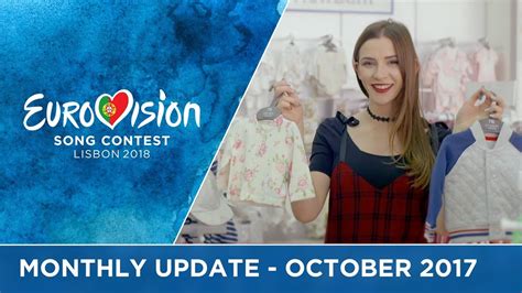 eurovision song contest monthly update october  youtube