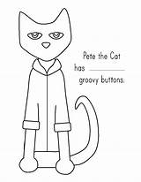 Pete Cat Buttons Coloring Groovy Four His Clipart Printables Shoes Quotes Book Printable Preschool Clipartsgram Classroom Activities Pages Choose Board sketch template