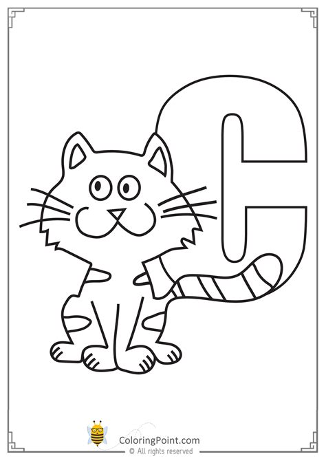 alphabet letter  printable activities coloring page coloring point