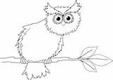 Owl Digi Beccysplace sketch template