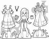 Ubrania Crafts Lalki Papierowe Paperthinpersonas Bambole Sukienki Cut Wybierzesz Kolor Jaki Mytopkid sketch template