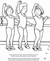 Coloring Pages Ballet Doverpublications Sheets Publications Dover Ballerina Book Dance People Adult Welcome sketch template