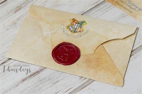 printable customizable hogwarts letter  envelope hogwarts