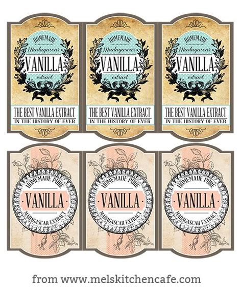 labels    vanilla flavor