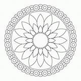 Coloring Pages Simple May Flower Popular sketch template