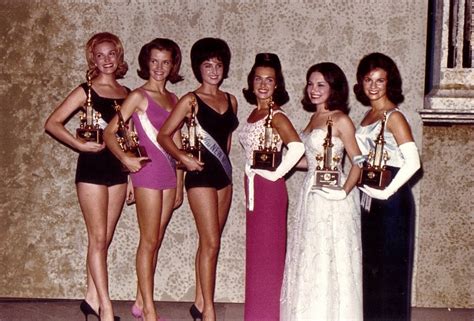 Preliminary Swimsuit And Talent Winners At The 1965 Miss America