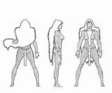 Gamora Another sketch template