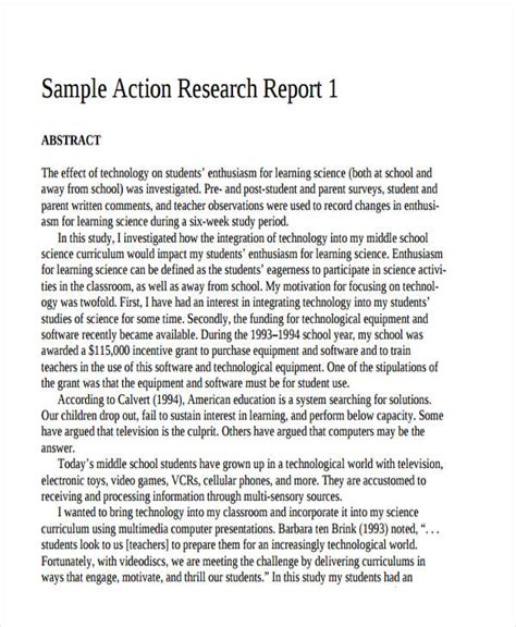 research report  examples format  examples
