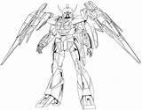 Gundam Gup sketch template
