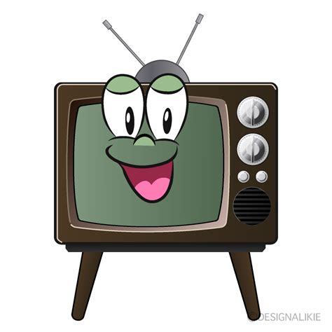 smiling television cartoon imagecharatoon