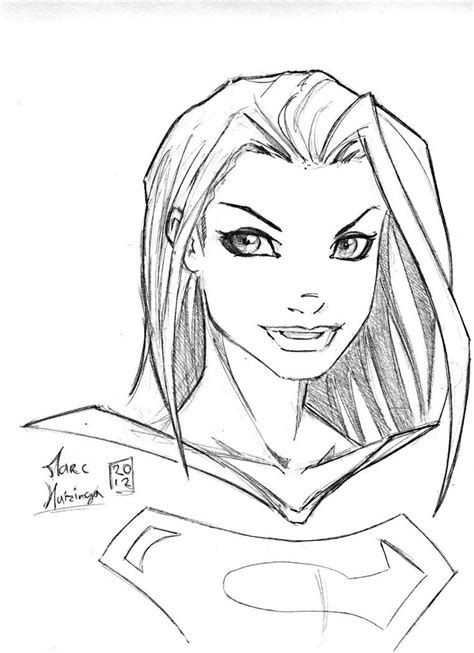 coloring pages supergirl coloring home