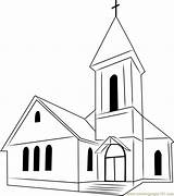 Church Coloring Perfect Pages Coloringpages101 Printable Color Kids Churches Online sketch template