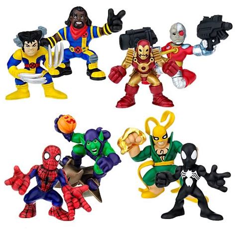 marvel heroes superhero squad wave  hasbro marvel mini figures
