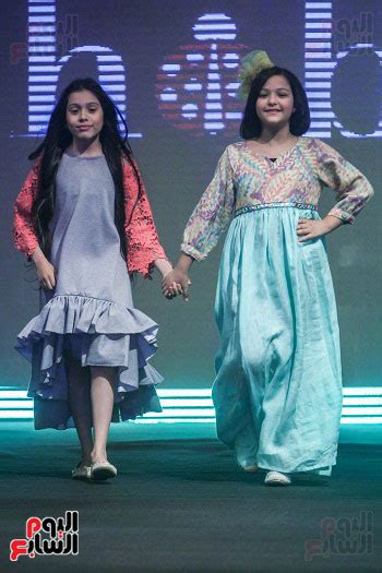 ملابس أطفال بروح خليجية لربيع وصيف 2016 من عرض مهرجان الأزياء العربية اليوم السابع