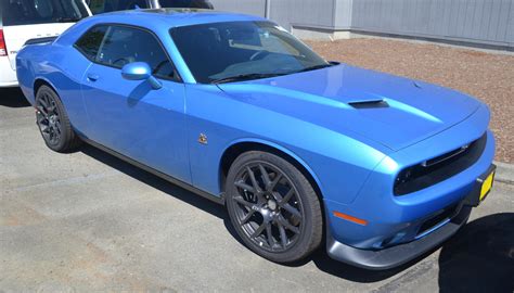 blue  dodge challenger rt scat pack paint cross reference