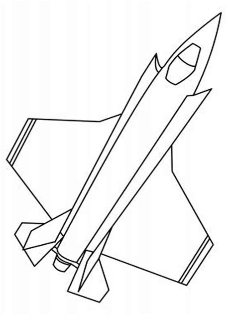 jet coloring pages