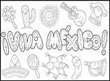 Mexico Viva Septiembre Mexican Para Colorear Activities Dibujos Mes Bulletin Independence Dibujo Independencia México Actividades El La Niños Preescolar Kids sketch template