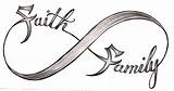 Infinity Symbol Tattoo Faith Family Tattoos Symbols Sign Deviantart Metacharis Designs Clipart Names Tribute Draw Clip Marriage Memorial Wrist Word sketch template