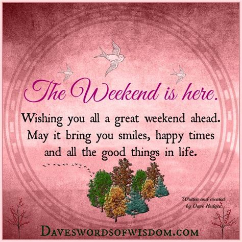 daveswordsofwisdomcom wishing   great weekend