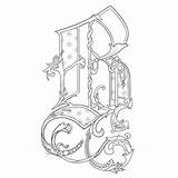 Illuminated Letters Lettering Letter Coloring Stanne Alice Alphabet Manuscript Small Calligraphy Visit Brac Bric Caps Google Lettres sketch template