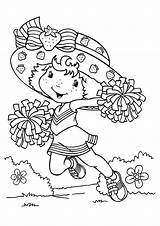 Cheerleader Coloring Pages Books sketch template