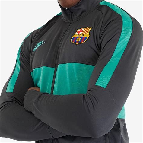 nike fc barcelona trainingspak  heren antracietturquoise bolcom