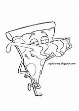 Uncle Grandpa Coloring Pages Pizza Steve Getdrawings Drawing Angry Getcolorings sketch template