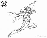 Hawkeye Avengers Hawk Avenger Bestcoloringpagesforkids sketch template