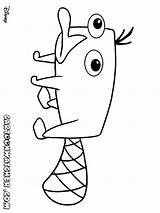 Ferb Phineas Perry Platypus Getdrawings sketch template