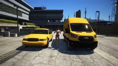 Undercover Police Taxi Pack Gta5