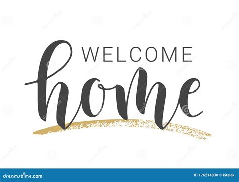 home text  colorful design elements greeting card cartoon