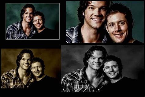 J2 Sam And Dean Winchester Sam Dean Winchester Brothers Jared And