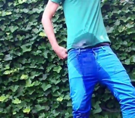 pissing in jeans softcore gay